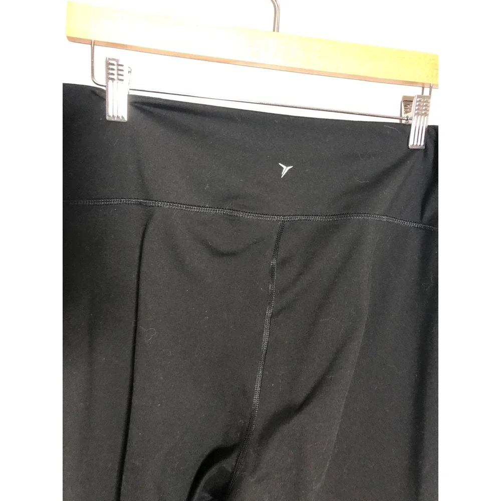 Old Navy Active Leggings Women XL Tall Black Go-Dry Performance Yoga Pants